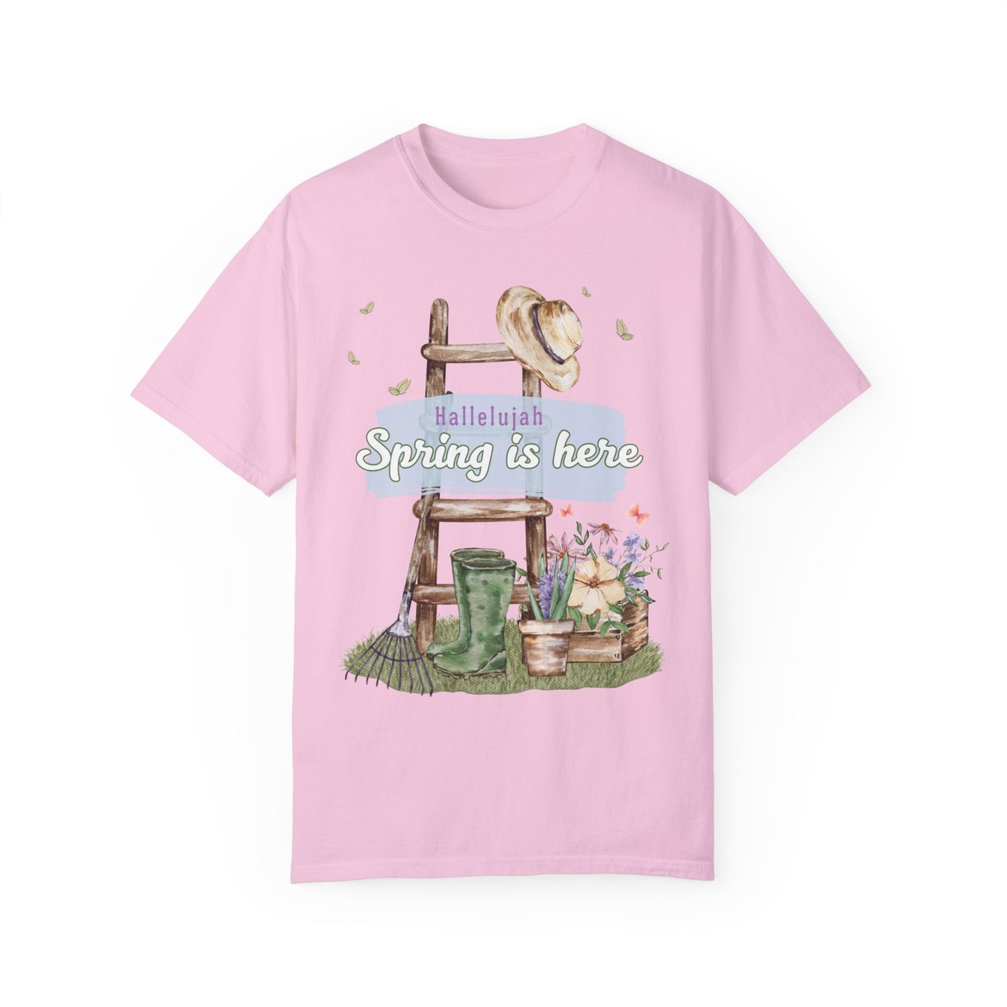 Hallelujah Spring is Here unisex T Shirt Hello Spring Garden Lovers Gift