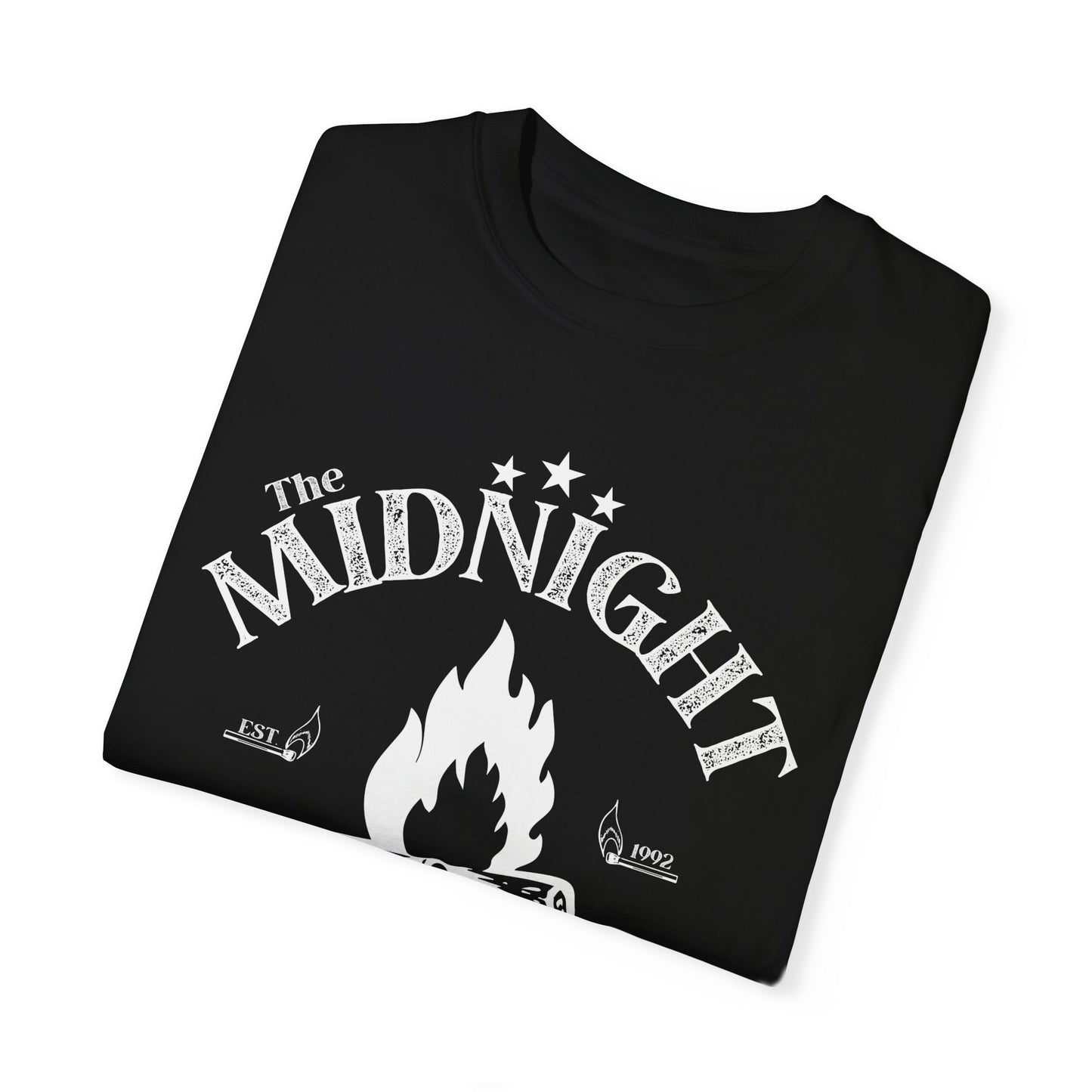 comfort colors midnight society 90s kid nostalgia hot sweet tees free shipping us company bonfire camping Nickelodeon Saturday night kids born in the 80s born in the 90s birthday gift