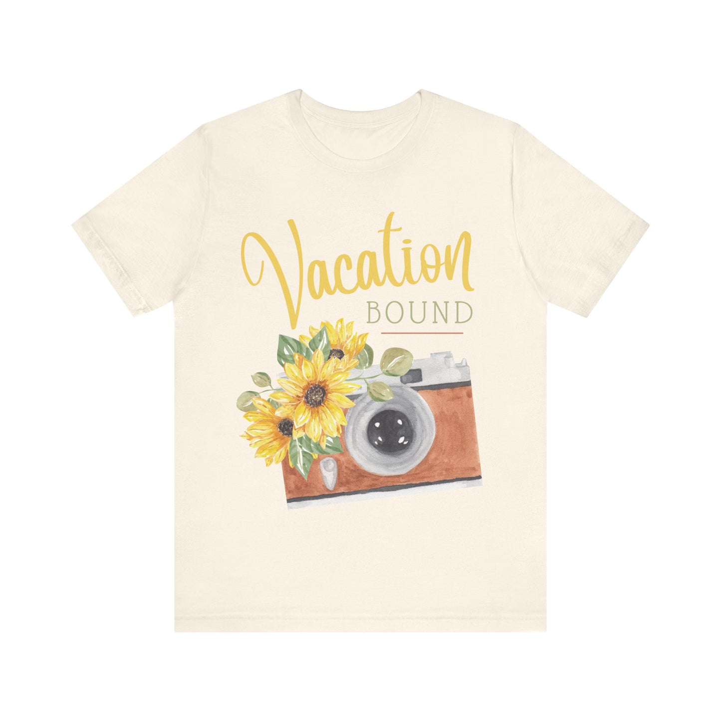 vacation bound t shirt vacation themed t shirt hot sweet tees women’s vacation shirt vacation ready wear summer vacation spring vacation free shipping gifts vintage camera themed t shirt vacation gift vintage camera themed tee Natural