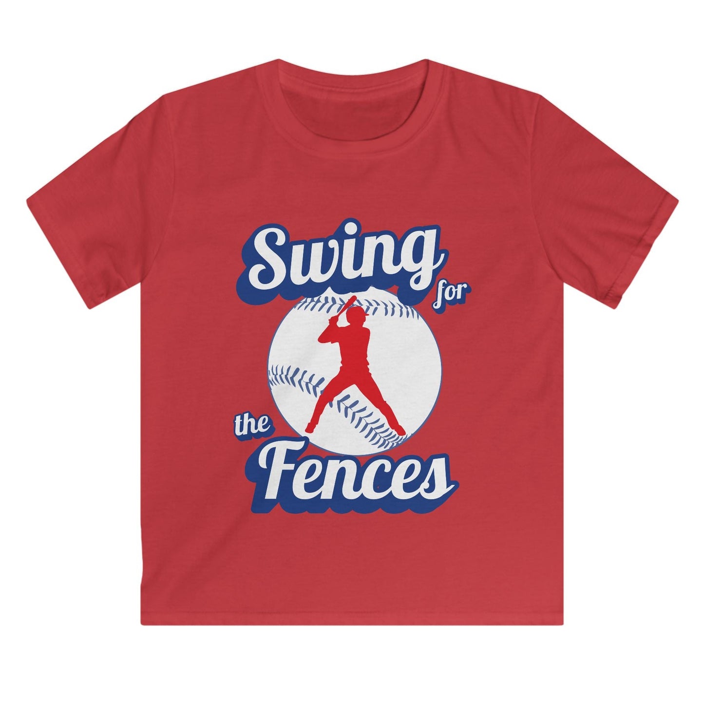 Swing for the fences unisex kids t shirt hot sweet tees baseball theme baseball player little league free shipping birthday gift red kids t shirt tee