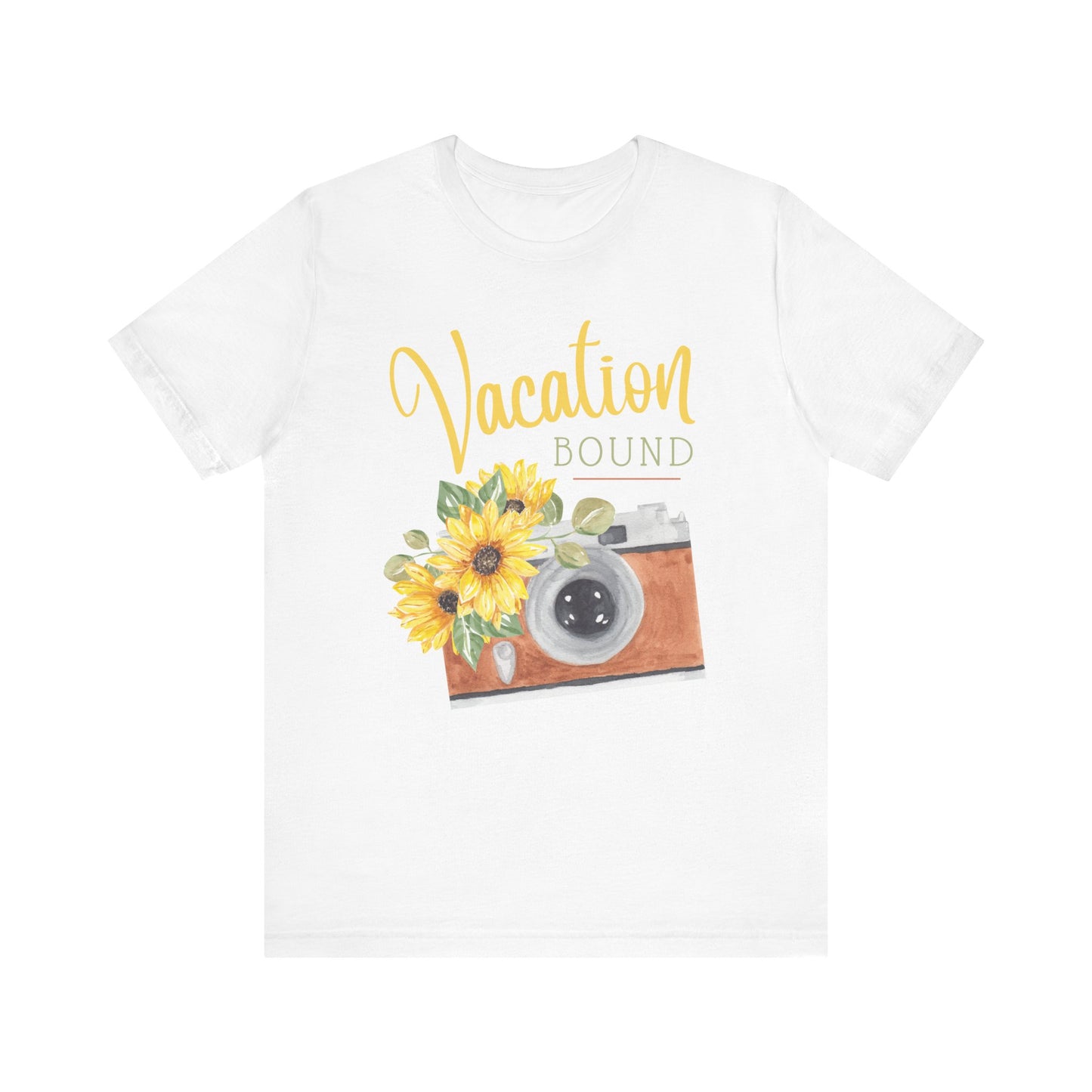 vacation bound t shirt vacation themed t shirt hot sweet tees women’s vacation shirt vacation ready wear summer vacation spring vacation free shipping gifts vintage camera themed t shirt vacation gift vintage camera themed tee White
