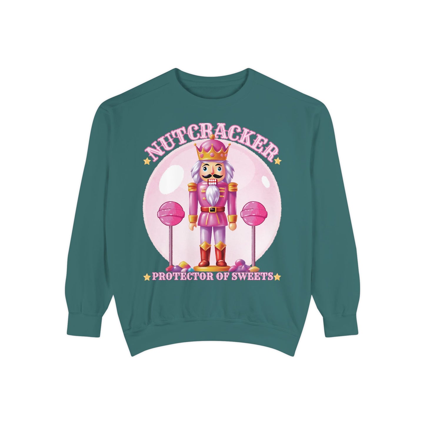 Christmas Nutcracker Sweater Protector of Sweets Pullover  
Holiday Nutcracker Design  
Cute Candy Themed Sweatshirt
Pink Nutcracker Cotton Sweater  
Festive Holiday Pullover  
Nutcracker Ballet Inspired Apparel  
Whimsical Christmas Sweatshirt  
USA Made Holiday Sweater  
Cozy Cotton Christmas Pullover  
Sweets Guardian Nutcracker Shirt  
Modern Nutcracker Graphic Tee  
Candy Land Holiday Wear  
Regal Nutcracker King Sweater  
Enchanted sweet candy Sweater hotsweettees free shipping