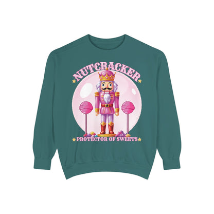 Christmas Nutcracker Sweater Protector of Sweets Pullover  
Holiday Nutcracker Design  
Cute Candy Themed Sweatshirt
Pink Nutcracker Cotton Sweater  
Festive Holiday Pullover  
Nutcracker Ballet Inspired Apparel  
Whimsical Christmas Sweatshirt  
USA Made Holiday Sweater  
Cozy Cotton Christmas Pullover  
Sweets Guardian Nutcracker Shirt  
Modern Nutcracker Graphic Tee  
Candy Land Holiday Wear  
Regal Nutcracker King Sweater  
Enchanted sweet candy Sweater hotsweettees free shipping