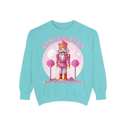 Christmas Nutcracker Sweater Protector of Sweets Pullover  
Holiday Nutcracker Design  
Cute Candy Themed Sweatshirt
Pink Nutcracker Cotton Sweater  
Festive Holiday Pullover  
Nutcracker Ballet Inspired Apparel  
Whimsical Christmas Sweatshirt  
USA Made Holiday Sweater  
Cozy Cotton Christmas Pullover  
Sweets Guardian Nutcracker Shirt  
Modern Nutcracker Graphic Tee  
Candy Land Holiday Wear  
Regal Nutcracker King Sweater  
Enchanted sweet candy Sweater hotsweettees free shipping