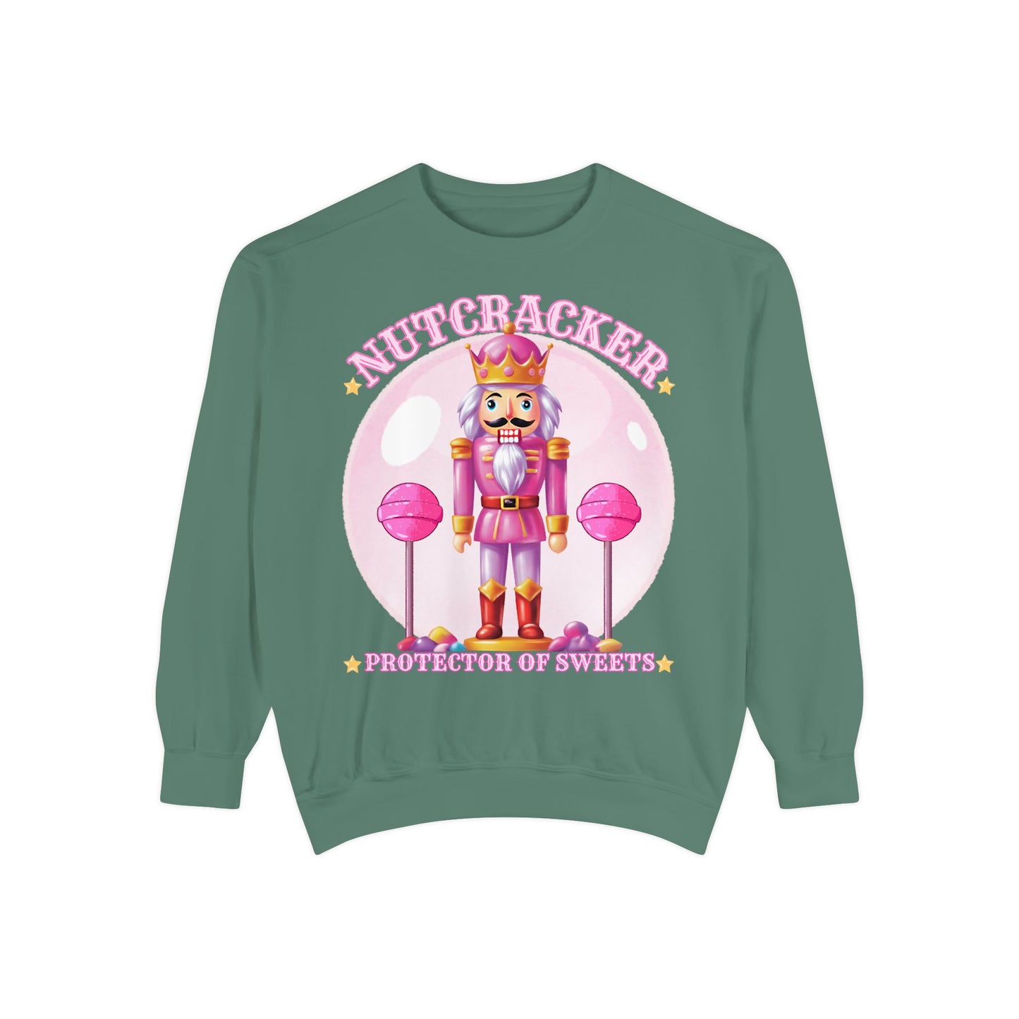Christmas Nutcracker Sweater Protector of Sweets Pullover  
Holiday Nutcracker Design  
Cute Candy Themed Sweatshirt
Pink Nutcracker Cotton Sweater  
Festive Holiday Pullover  
Nutcracker Ballet Inspired Apparel  
Whimsical Christmas Sweatshirt  
USA Made Holiday Sweater  
Cozy Cotton Christmas Pullover  
Sweets Guardian Nutcracker Shirt  
Modern Nutcracker Graphic Tee  
Candy Land Holiday Wear  
Regal Nutcracker King Sweater  
Enchanted sweet candy Sweater hotsweettees free shipping