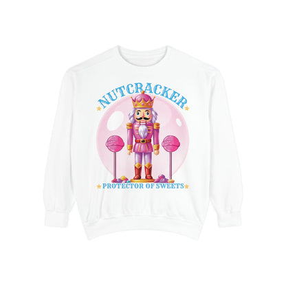 Christmas Nutcracker Sweater Protector of Sweets Pullover  
Holiday Nutcracker Design  
Cute Candy Themed Sweatshirt
Pink Nutcracker Cotton Sweater  
Festive Holiday Pullover  
Nutcracker Ballet Inspired Apparel  
Whimsical Christmas Sweatshirt  
USA Made Holiday Sweater  
Cozy Cotton Christmas Pullover  
Sweets Guardian Nutcracker Shirt  
Modern Nutcracker Graphic Tee  
Candy Land Holiday Wear  
Regal Nutcracker King Sweater  
Enchanted sweet candy Sweater hotsweettees free shipping