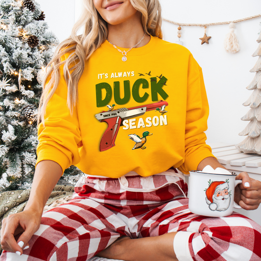 Its always duck season Nintendo game vintage gamer hotsweettees gift video games Mario duck hunt hunter country theme nostalgia womens gift unisex t shirt  t shirt mockup duck hunting orange gun video games Nintendo duck hunt 1980 game free shipping Nintendo sweater men’s gamer sweater men’s Nintendo sweater womens Nintendo themed sweater pull over orange duck hunt Nintendo gun classic orange gun duck hunter gold 