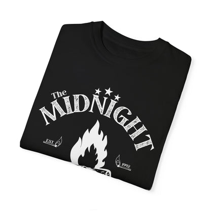 comfort colors midnight society 90s kid nostalgia hot sweet tees free shipping us company bonfire camping Nickelodeon Saturday night kids born in the 80s born in the 90s birthday gift