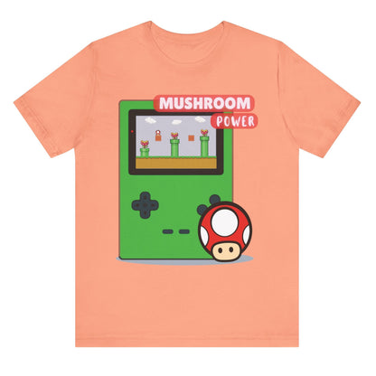 Mushroom power video game t shirt hotsweettees Nintendo lovers gift birthday gamer t shirt free shipping nostalgia nostalgic t shirt royal blue t shirt 90s kid gift Mario and Luigi Super Mario Brothers t shirt Super Nintendo 90s mushroom t shirt Nintendo mushroom mom gift dad gift 40 year old gifts Mother’s Day fathers day beach day gamer gift unisex t shirt Sunset