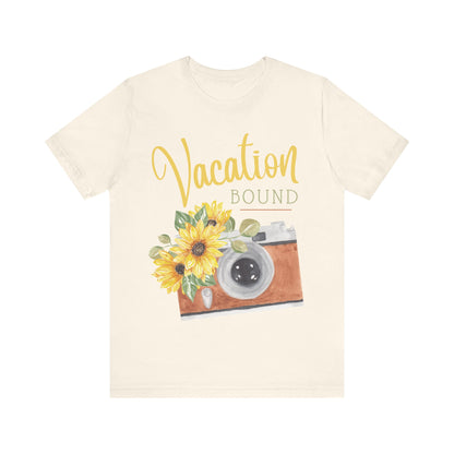 vacation bound t shirt vacation themed t shirt hot sweet tees women’s vacation shirt vacation ready wear summer vacation spring vacation free shipping gifts vintage camera themed t shirt vacation gift vintage camera themed tee Natural