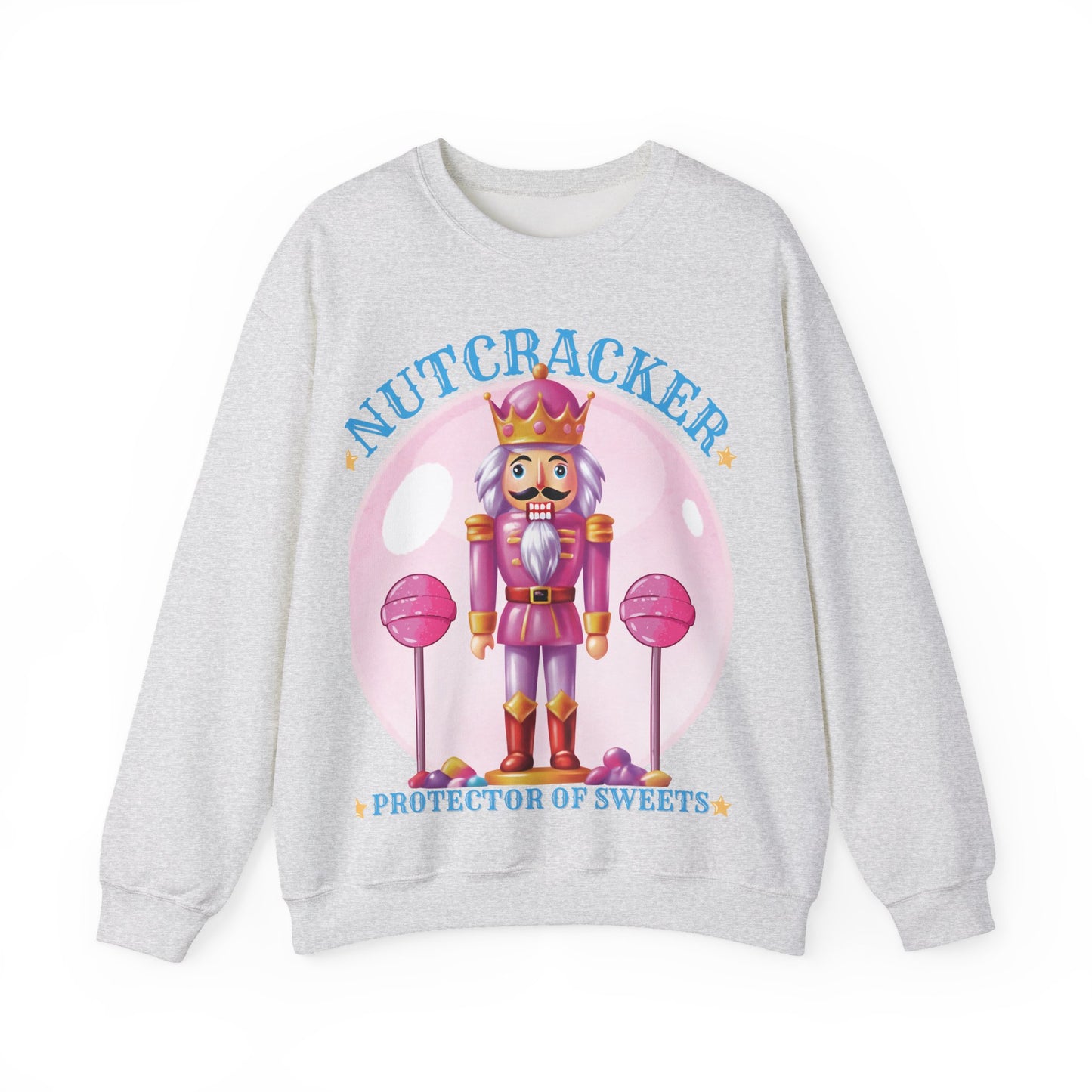 Magical Nutcracker: Protector of Sweets Christmas Cotton Pullover Sweater