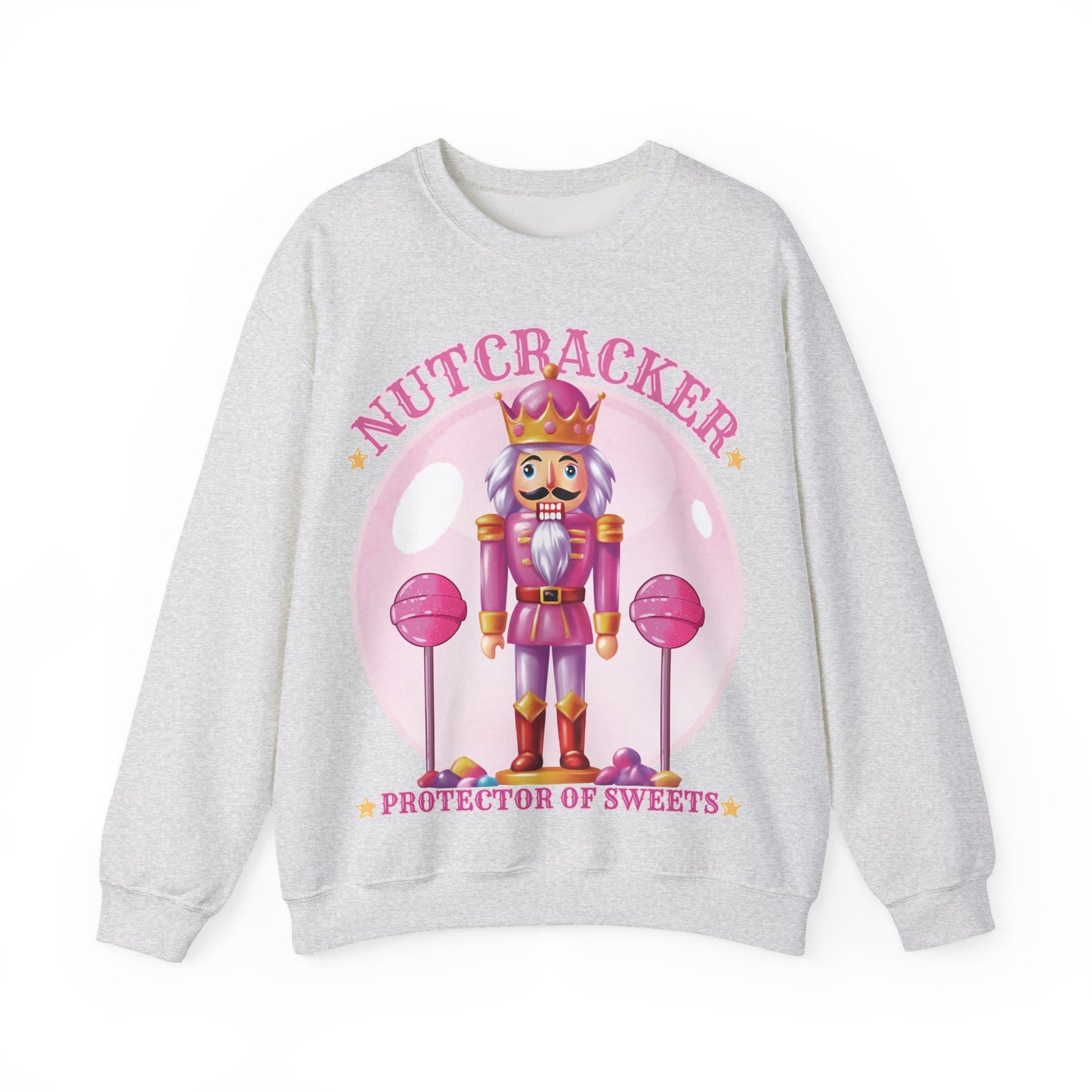 Magical Nutcracker: Protector of Sweets Christmas Cotton Pullover Sweater