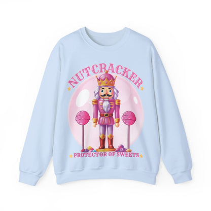 Magical Nutcracker: Protector of Sweets Christmas Cotton Pullover Sweater
