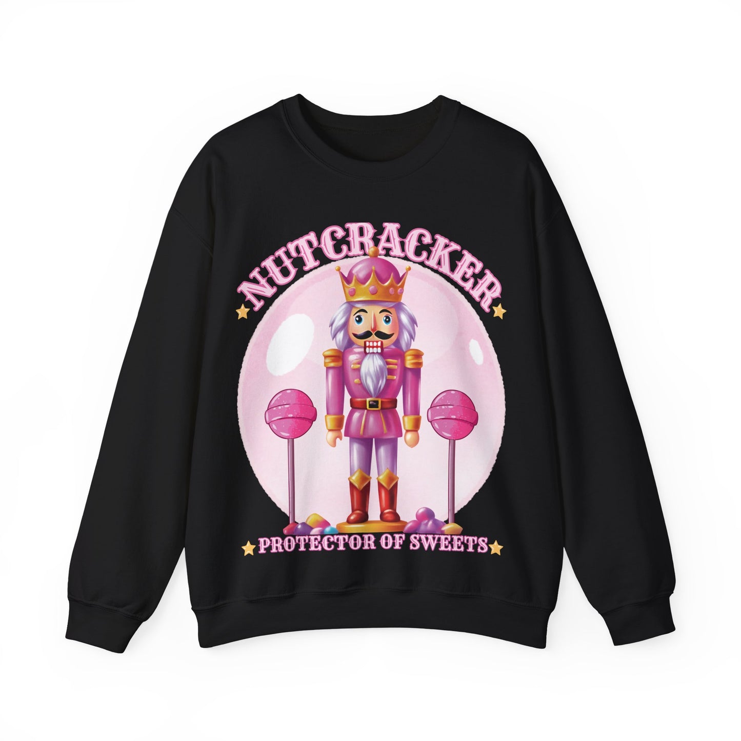 Magical Nutcracker: Protector of Sweets Christmas Cotton Pullover Sweater