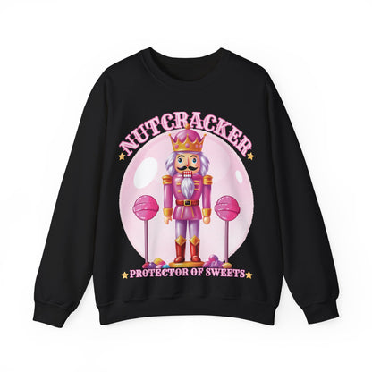 Magical Nutcracker: Protector of Sweets Christmas Cotton Pullover Sweater