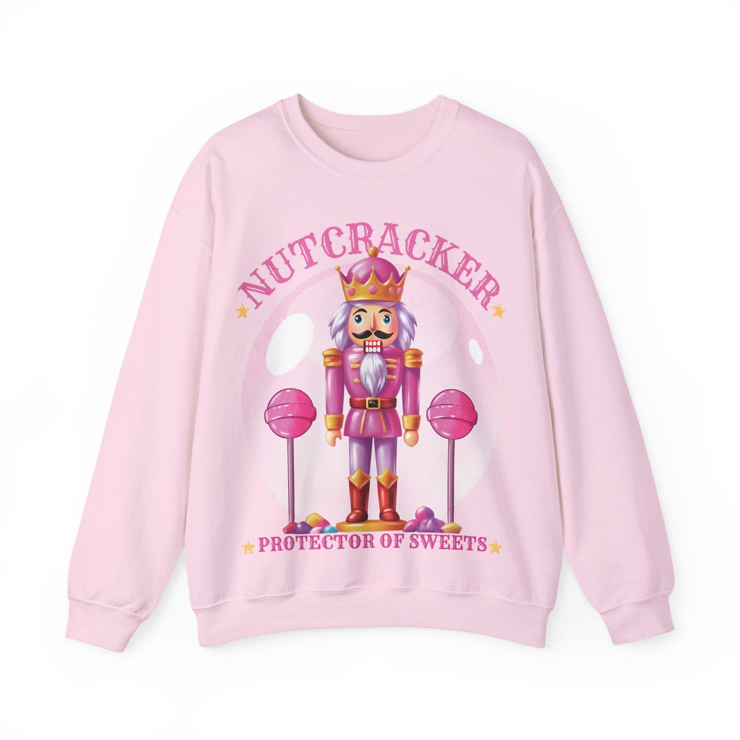 Magical Nutcracker: Protector of Sweets Christmas Cotton Pullover Sweater