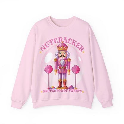 Magical Nutcracker: Protector of Sweets Christmas Cotton Pullover Sweater