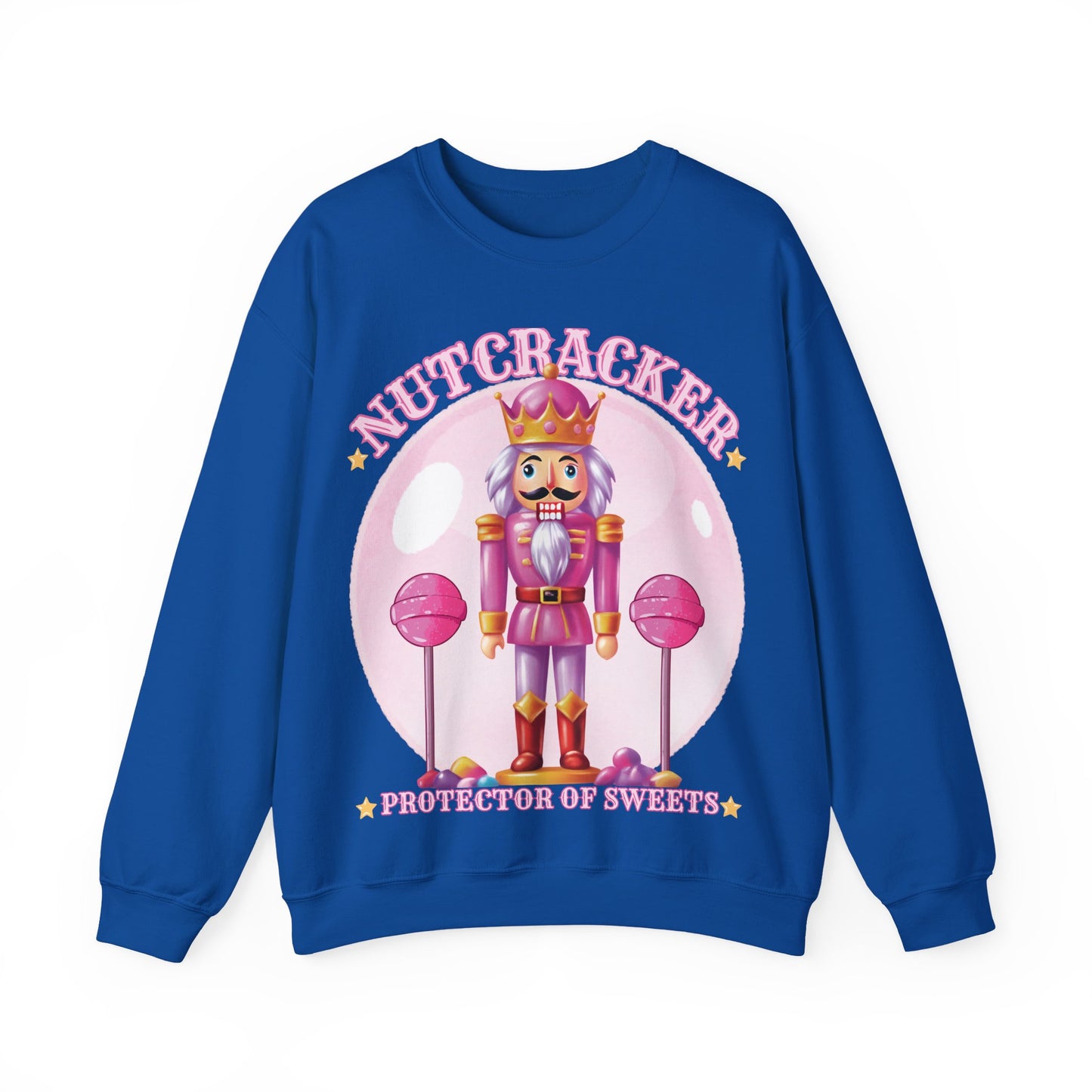 Magical Nutcracker: Protector of Sweets Christmas Cotton Pullover Sweater