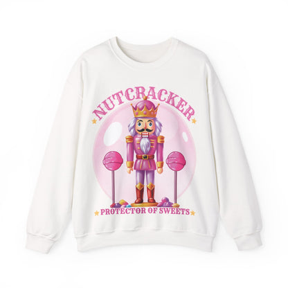 Magical Nutcracker: Protector of Sweets Christmas Cotton Pullover Sweater