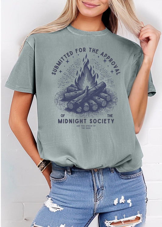 Submitted for the approval of the midnight society unisex t shirt hot sweet tees comfort colors 90s kid nostalgia free shipping gift birthday nostalgic theme Nickelodeon 90s snick Bay tee