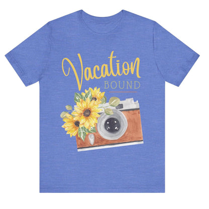 vacation bound t shirt vacation themed t shirt hot sweet tees vacation shirt vacation ready wear summer vacation spring vacation free shipping gifts vintage camera themed t shirt vacation gift vintage camera themed tee women birthday gift 