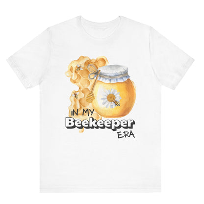 In my beekeeper era unisex t shirt hot sweet tees free shipping Taylor swift eras tour swifties birthday gift bee lovers honey bees spring time gifts summer in my era collection birthday gift girlie shirt spring themed birthday gift bee lovers gift women’s bee keeper shirt unisex bee t shirt hot sweet tees unique t shirt spring time themed t shirt honey bee honey